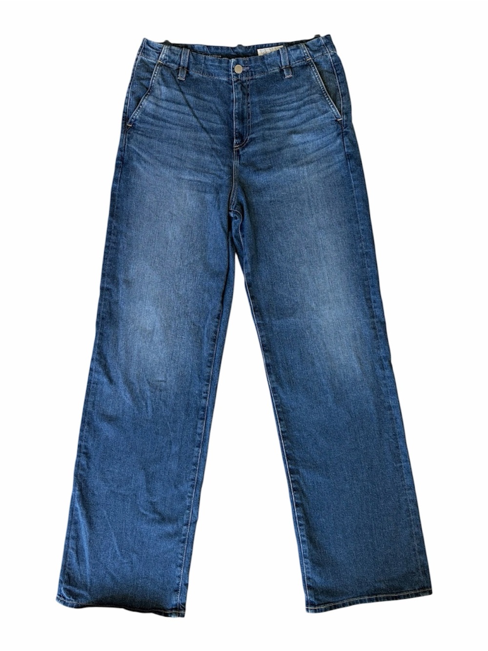 Adriano Goldschmied Belted Kora High Rise Wide Leg Jeans Size 28